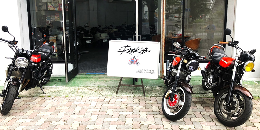 Rock's（ロックス）沖縄県那覇市泊のバイク販売・整備・カスタム・レンタルバイク